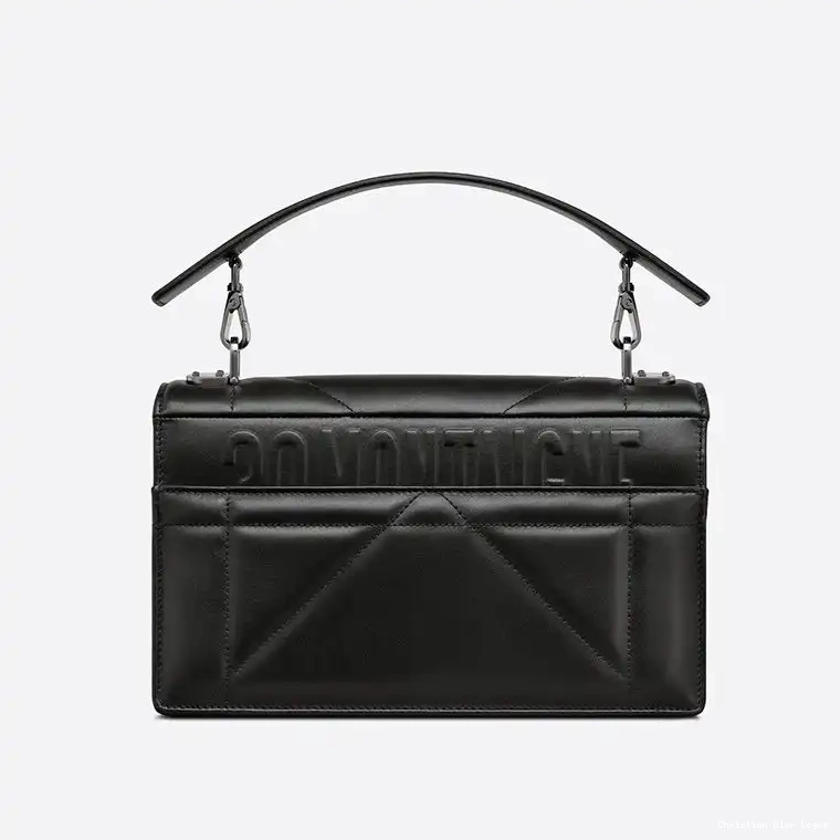 Cheap Dior Montaigne Chain with Handle 30 Lambskin Black Bag Maxicannage 0518 Luxury